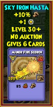 Sky iron hasta wizard101 - Zeus/Senator gear should definitely be farmed. It just gives you amazing stats that at that low of a level will help you out immensely. 5. Abarame. 160 131 53. • 1 mo. ago. let go of bazaar gear now and start farming zeus a little. senator (tier 2) is also just as good and lasts till 60. 1. Bspoken112 • 1 mo. ago.